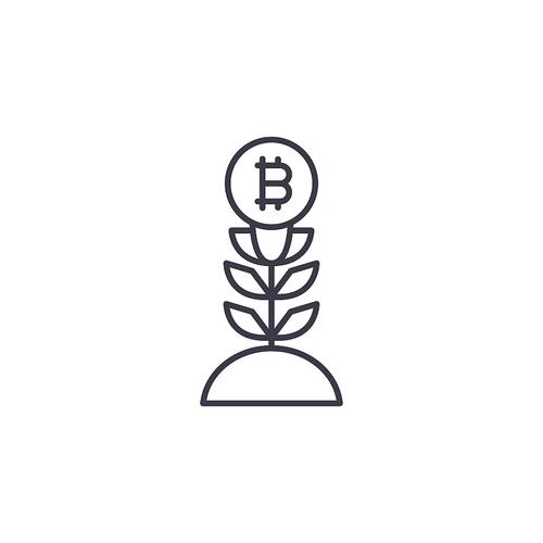 ASIC miners operating in a mining facility dedicated to Bitcoin